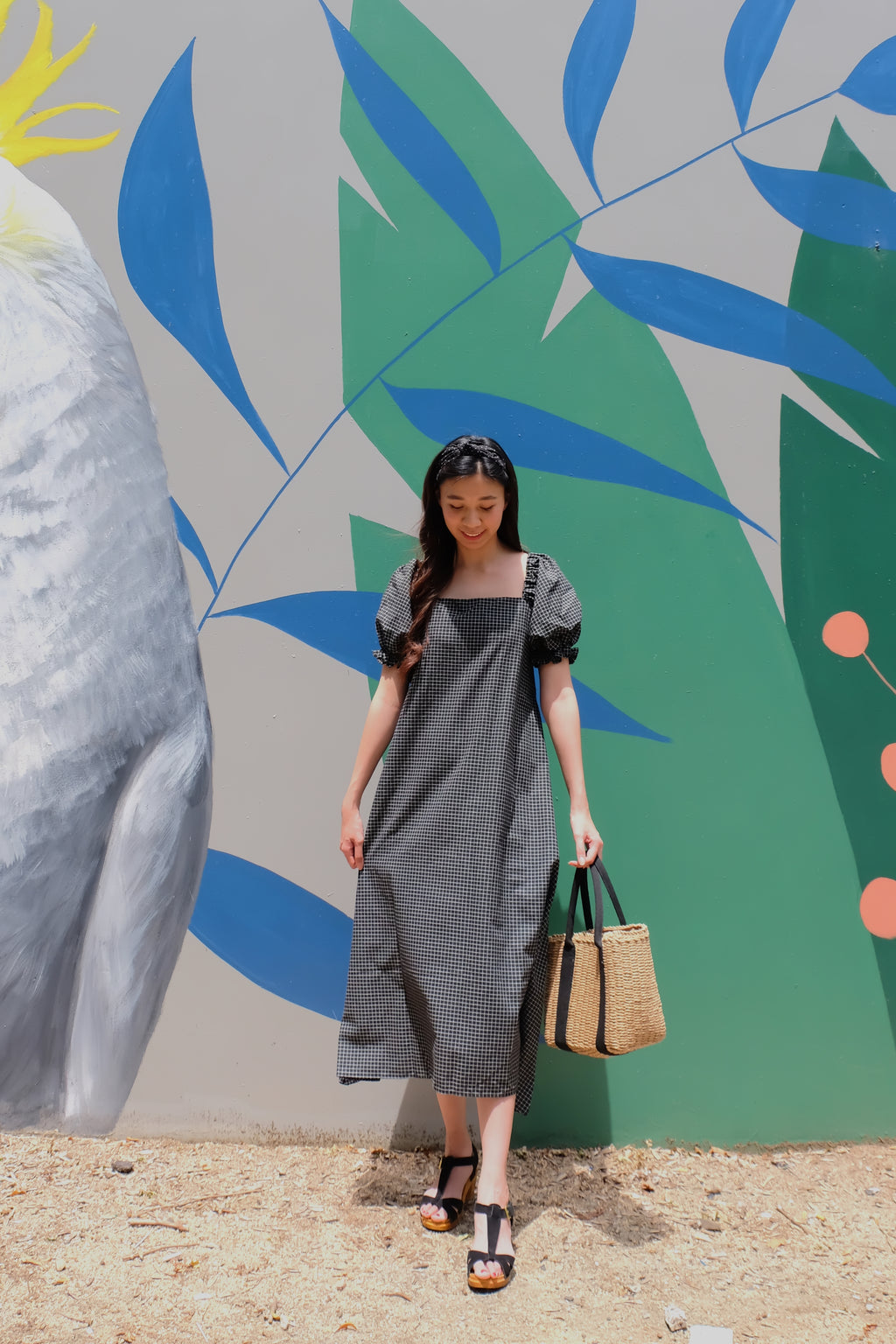 Helen Plaid Dress