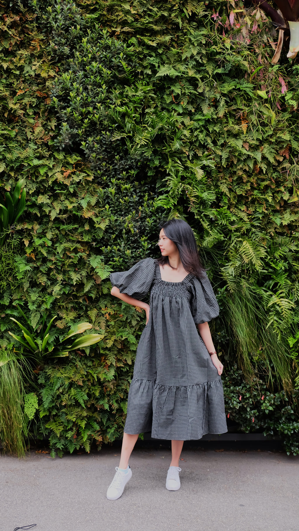 Thea Plaid Dress