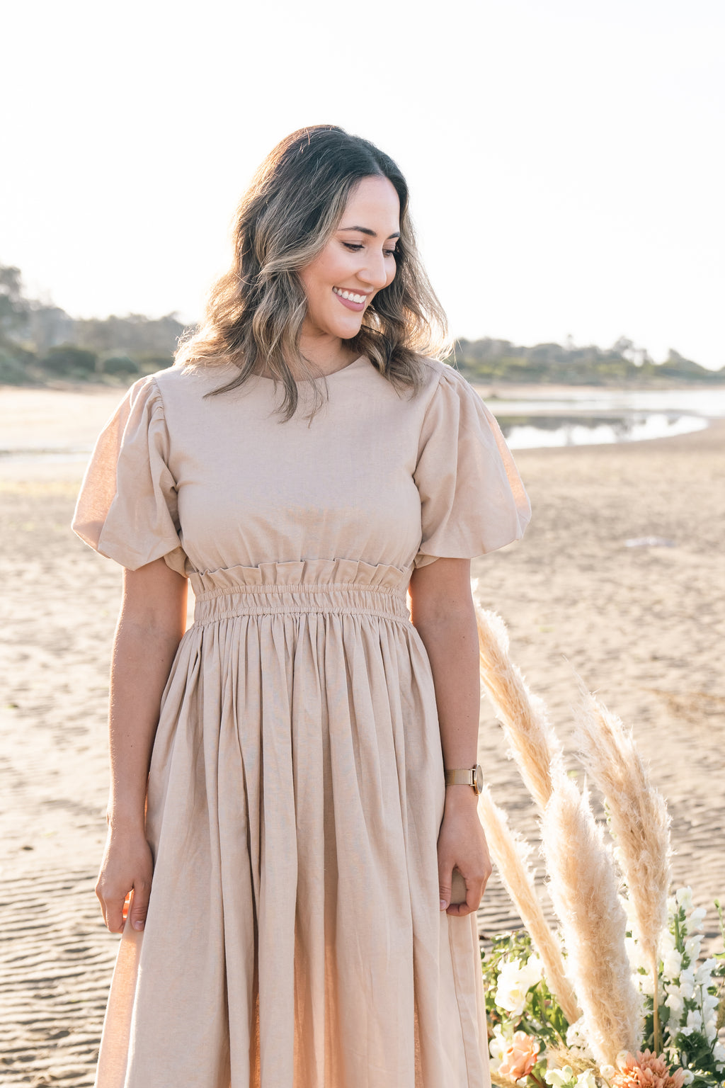 Rosie Cream Dress