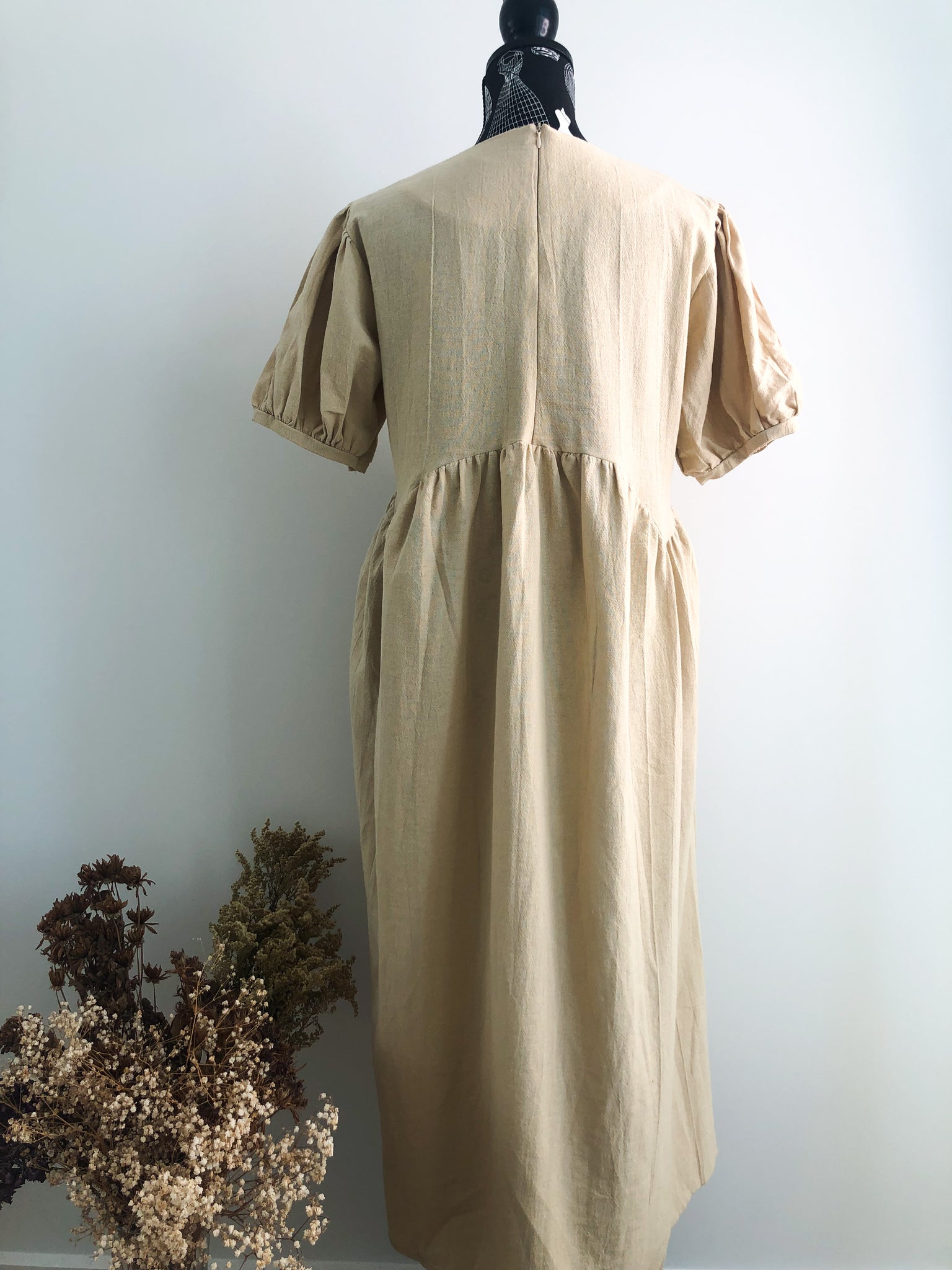Anya Dress - Cream