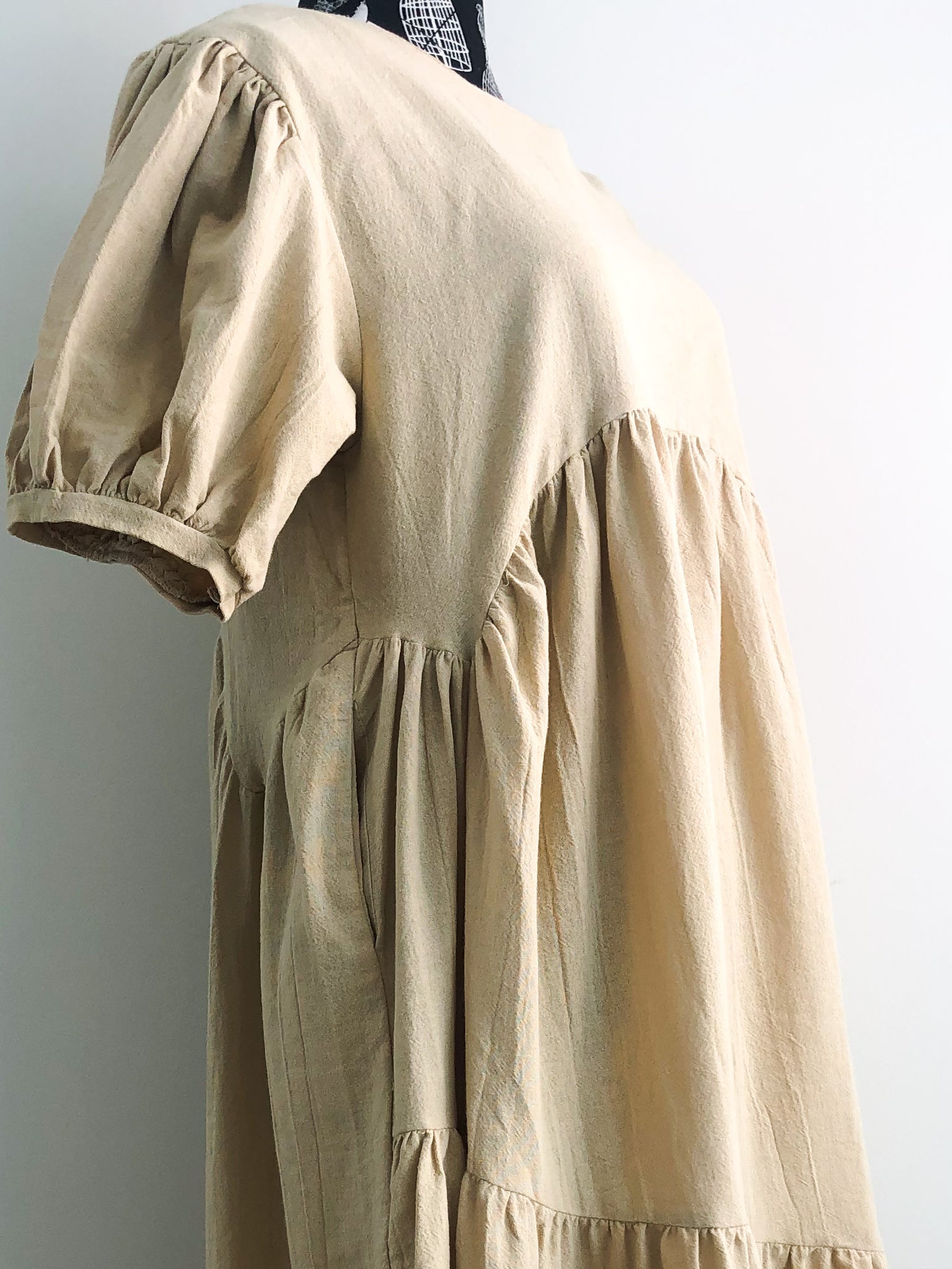 Anya Dress - Cream